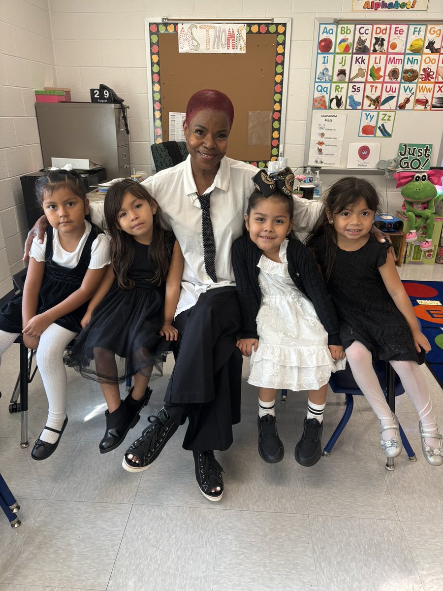 John Lewis Elementary School (@johnlewises) on Twitter photo Today we honored our school’s namesake, Congressman John R. Lewis, by celebrating his
legacy of justice, peace, and purpose.
Students dressed in black and white or their best outfits to show pride, power, and unity. 🖤🤍 <a href="/COSDeKalbCounty/">Michelle L. Dillard</a> <a href="/DCSDRegion1/">DCSD - Area 1: Elementary</a> Today we honored our school’s namesake, Congressman John R. Lewis, by celebrating his
legacy of justice, peace, and purpose.
Students dressed in black and white or their best outfits to show pride, power, and unity. 🖤🤍 <a href="/COSDeKalbCounty/">Michelle L. Dillard</a> <a href="/DCSDRegion1/">DCSD - Area 1: Elementary</a>