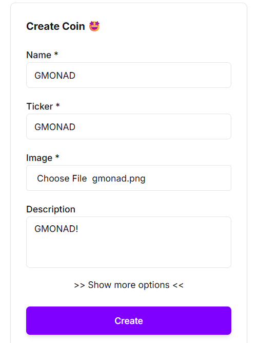 NeverMindwithmy's tweet photo. Flap @flapdotsh  The Easiest Way to Launch a Token on @monad 
What is it? Flap is a user-friendly app on the Monad testnet that lets anyone instantly create and trade their own tokens
- It makes token creation simple, no technical skills needed.
- You can launch a token in minute https://t.co/IHLM7Xew1s