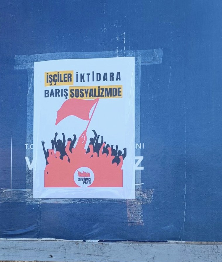 Elif Torun Öneren (@onerentorun) on Twitter photo Hüseyin Gazi afişleme #İşçilerİktidaraBarışSosyalizmde Hüseyin Gazi afişleme #İşçilerİktidaraBarışSosyalizmde