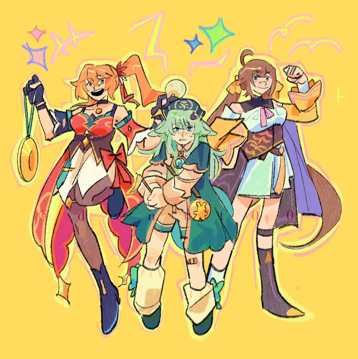 The ghostbusters of all time
#hsr #Guinaifen #HuoHuo #Sushang