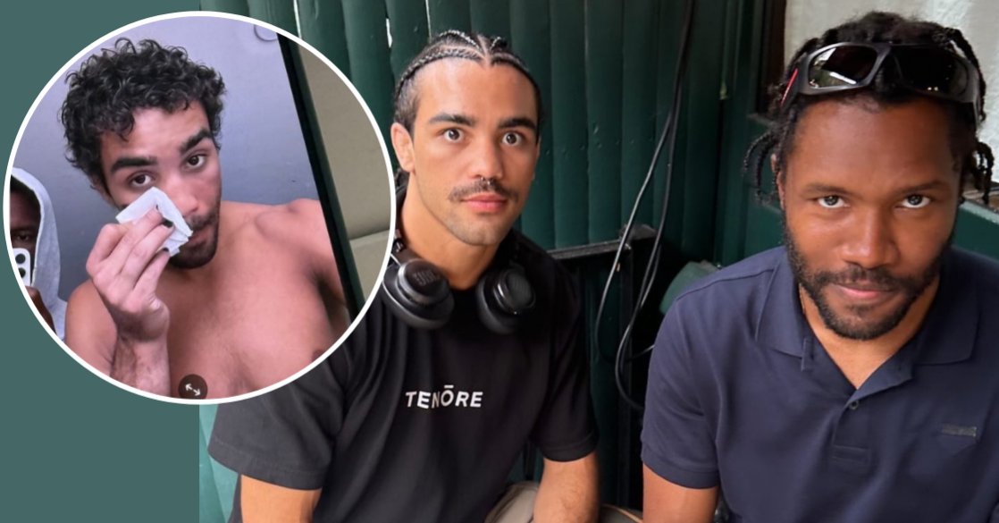 instinctmag's tweet image. Softboy Fighter Meets R&amp;amp;B Icon—Gays Can’t Stop Shipping This Unstoppable Vibe dlvr.it/TMr0hb #FrankOcean #GayCouple #PeytonTalbott #ufc