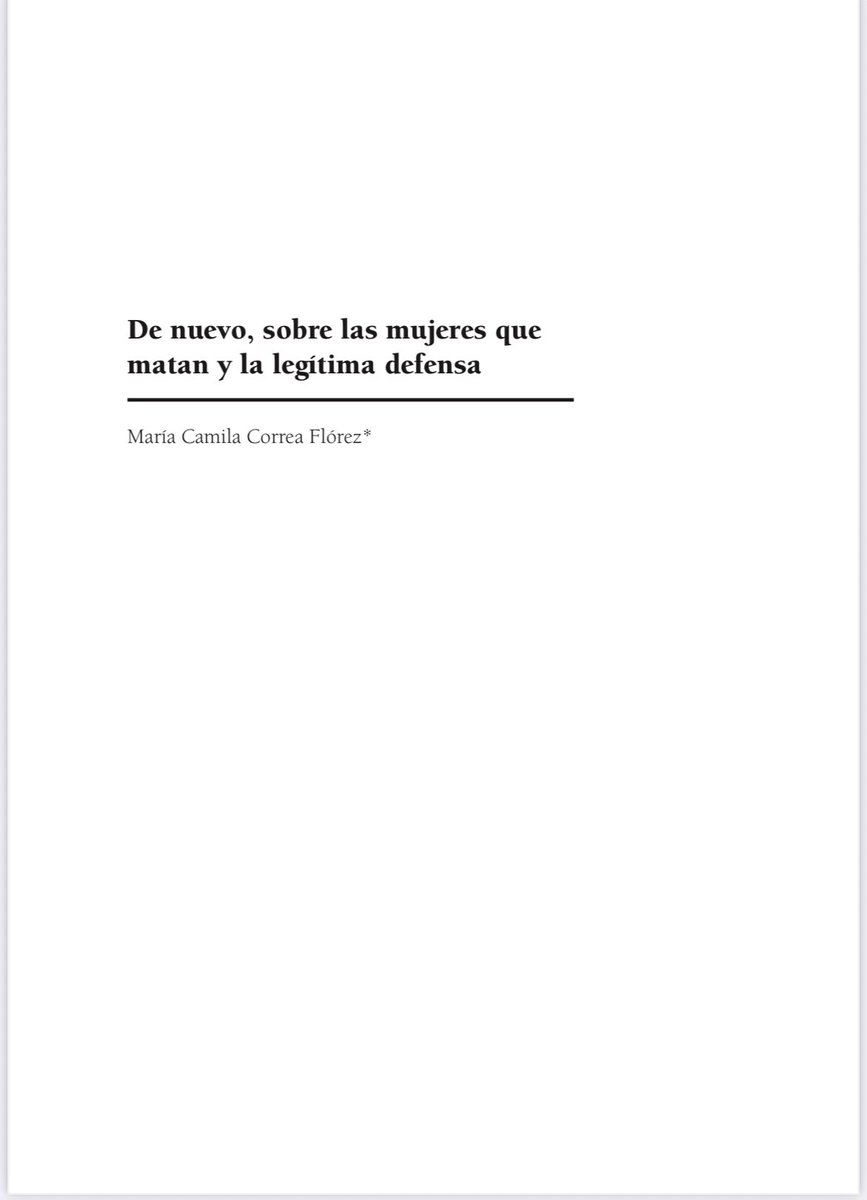Gracias al <a href="/CEC_SCJN/">Centro de Estudios Constitucionales</a> por la invitación a participar en este libro y a Isabel Montoya por liderar este proyecto. Un lujo compartir espacio con estas admiradas profesoras. 
En este link pueden acceder al libro completo ➡️ sitios.scjn.gob.mx/cec/sites/defa…