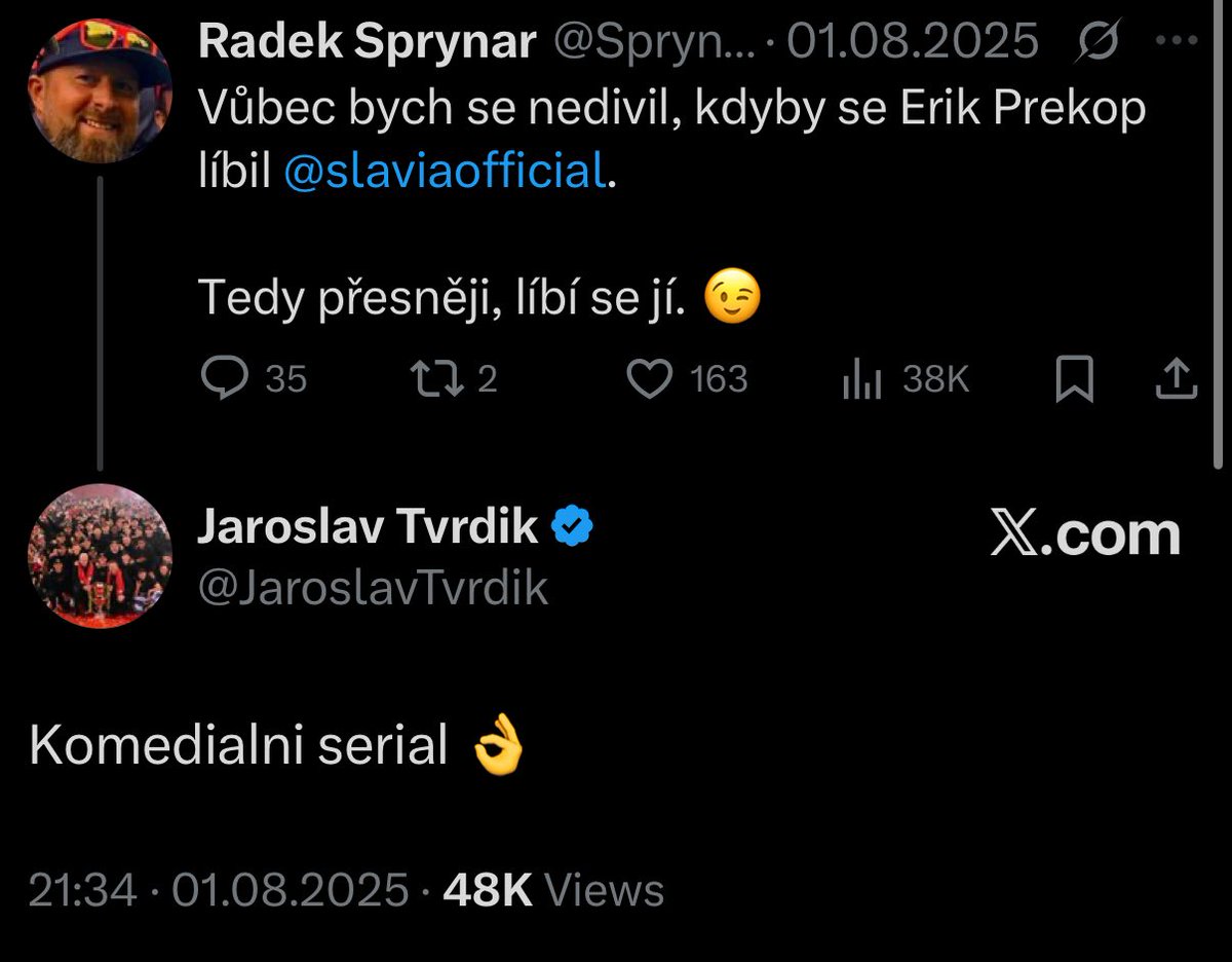 Mně je teda celej tenhle spor úplně jedno, ale chápu to teda dobře, že Deník Sport zveřejnil 2 informace, za který dostal kotel od Slavie a JT, načež se obě ukázaly jako pravdivý? 😂