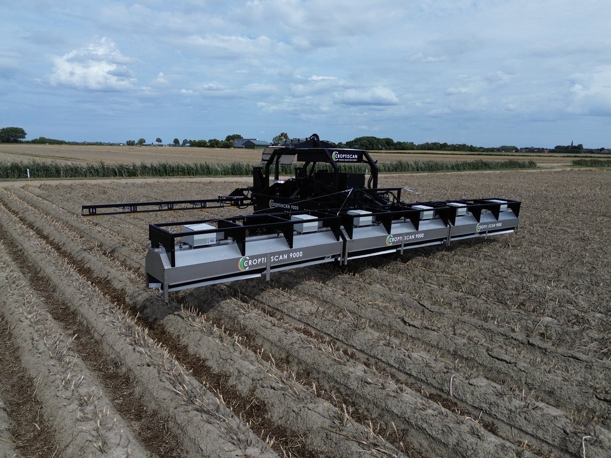Mooi stukje techniek! Enorme selectiecapaciteit! Te zien op de <a href="/PotatoEurope/">PotatoEurope</a>