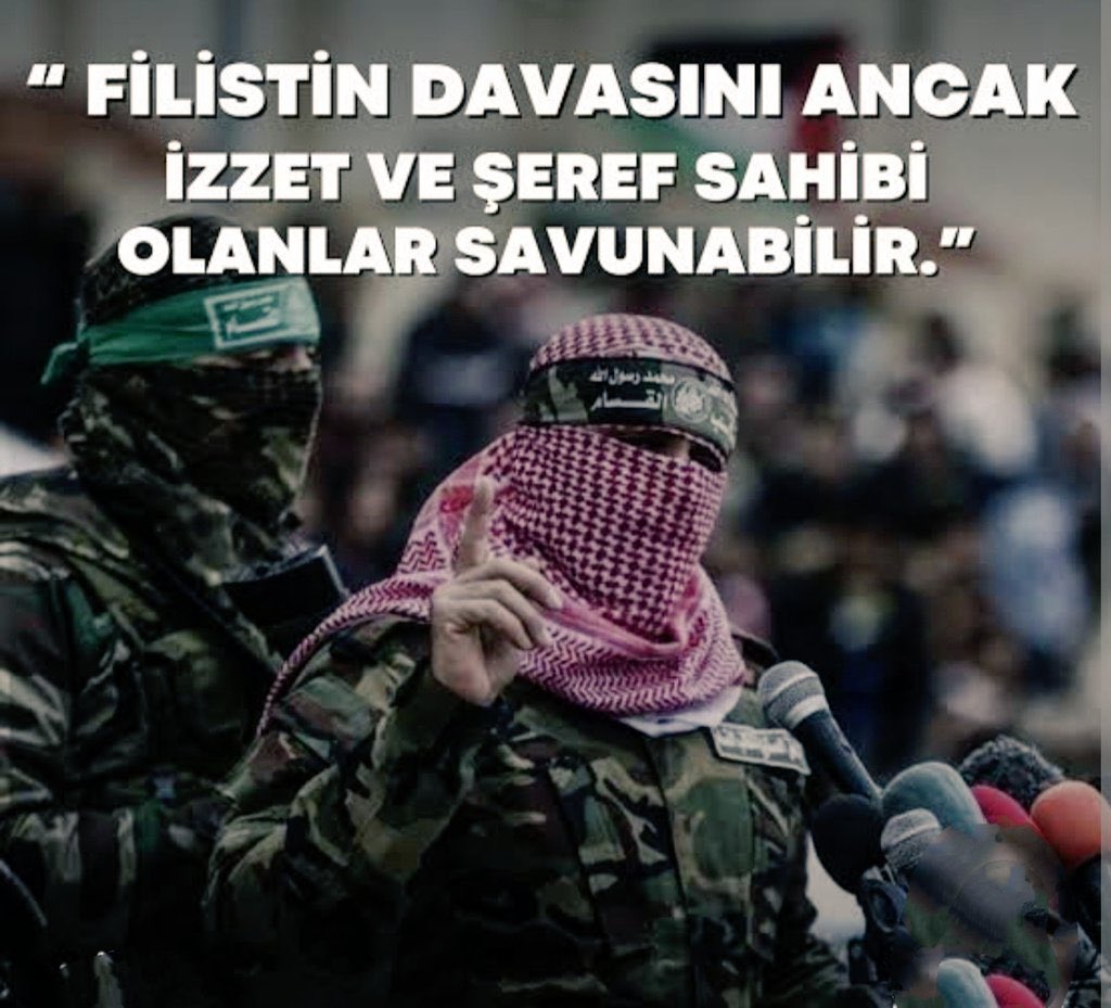 Resul_Bilgin08's tweet photo. İtrail #EbuUbeyde’yi  öldüremez.

Çünkü o bir bedenden ibaret değil,
O, sarsılmaz bir iradenin adıdır.
Adı silinemez, sesi susturulamaz,
izleri yok edilemez!

Şehadet parmağıyla zalime hesap soran,
Ümmetin yüz akı, direnişin en gür sesisin.
Her cephede sen kazandın #EbuUbeyde https://t.co/9459CupJ2Q