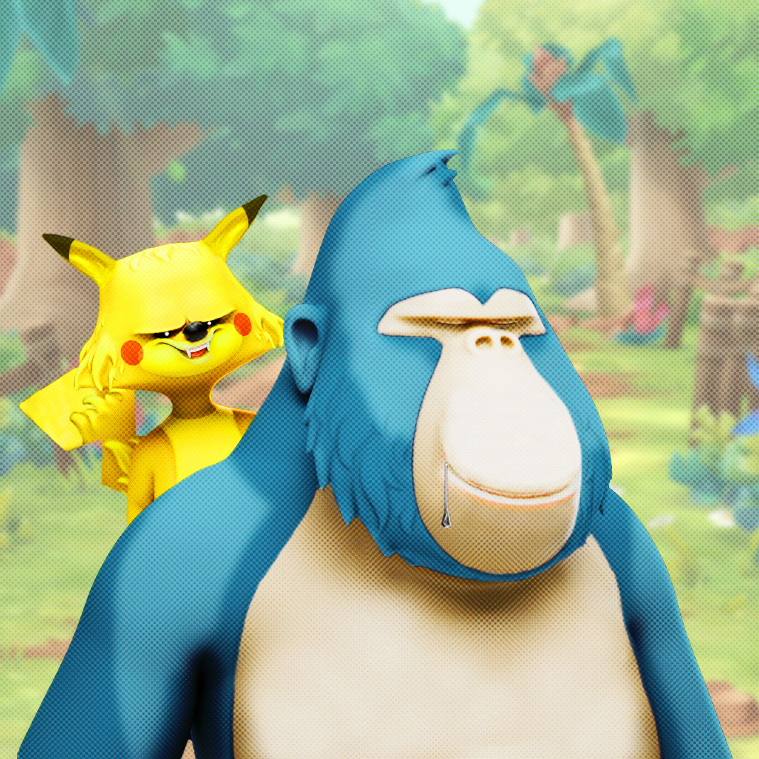 I can't believe I spent so long on stuff like this a few years ago when people can just crank them out with ai now. Cool to see what <a href="/DegenApeAcademy/">Degenerate Ape Academy</a>
customs people are doing though.