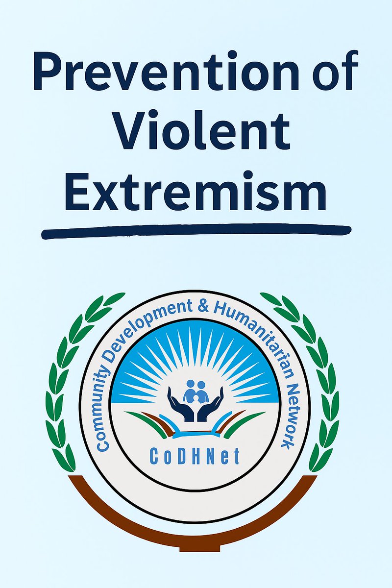 CODHNET's tweet image. Hope is a stronger recruiter than hate.
CoDHNet works with youth, women &amp;amp; local leaders to open pathways to jobs, resolve grievances &amp;amp; amplify positive voices.
Prevention saves lives—and futures. 🌍
#PVE #Peacebuilding #Resilience #YouthLed #Somalia #Reintegration #ForEveryChild