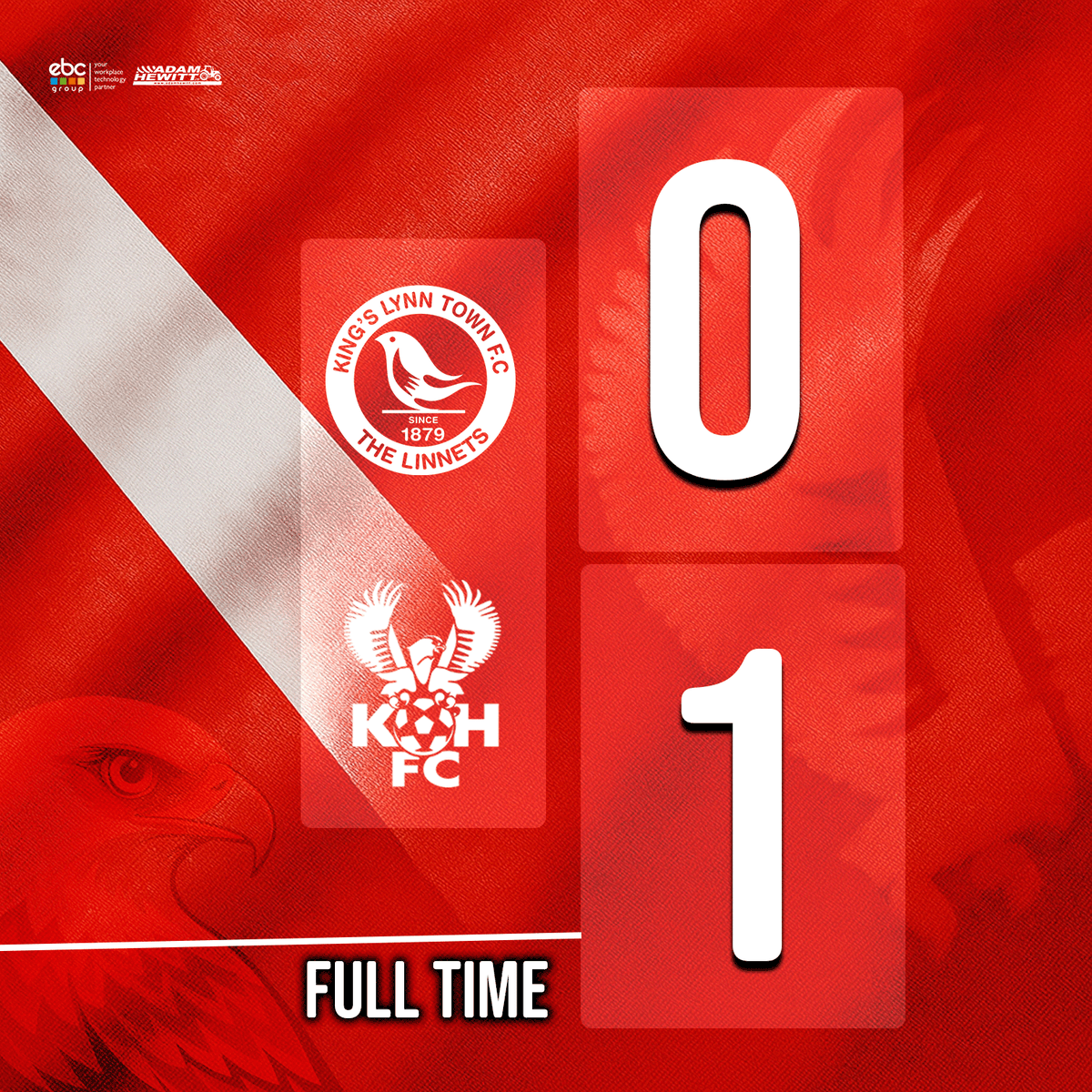 Outstanding for 100 minutes and beyond. 

WHAT A SHIFT, LADS!

#Harriers 🦅