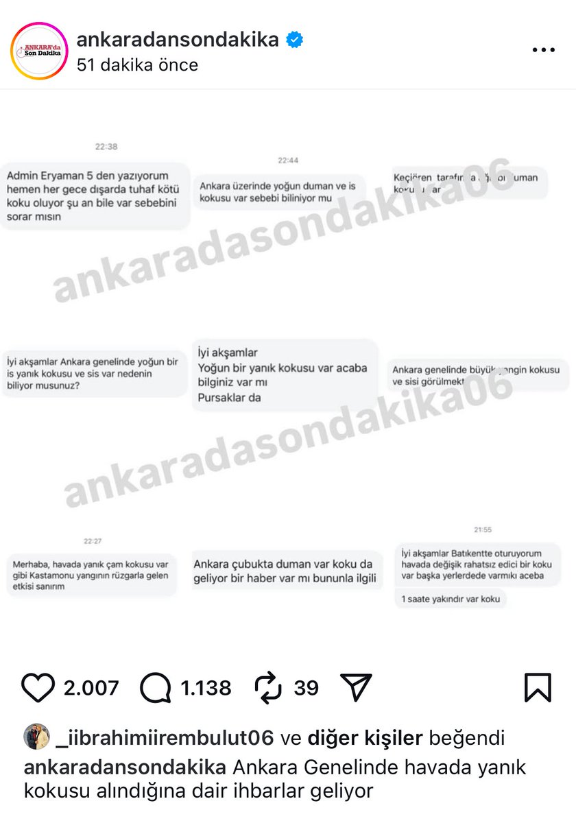 Ankara’da noluyo??? Köpek toplaması denilince anında sahaya iniyosunuz ama herkes havadaki kokuyu merak ediyo kimseden bi açıklama yok! <a href="/mansuryavas06/">Mansur Yavaş</a> <a href="/vasipsahin/">Vasip Şahin</a>