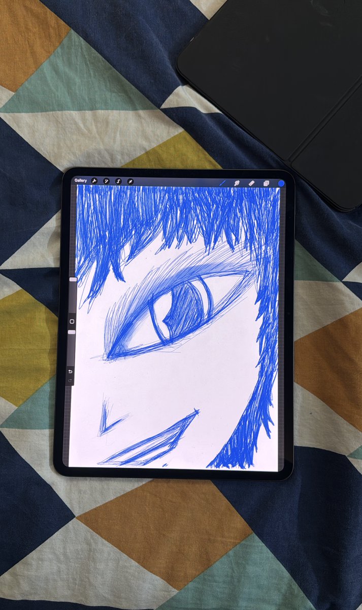 Saw ⁦⁦⁦<a href="/knashi09/">knashi</a> ‘s⁩ ipad lying around and decided to sketch something after ages

fafo