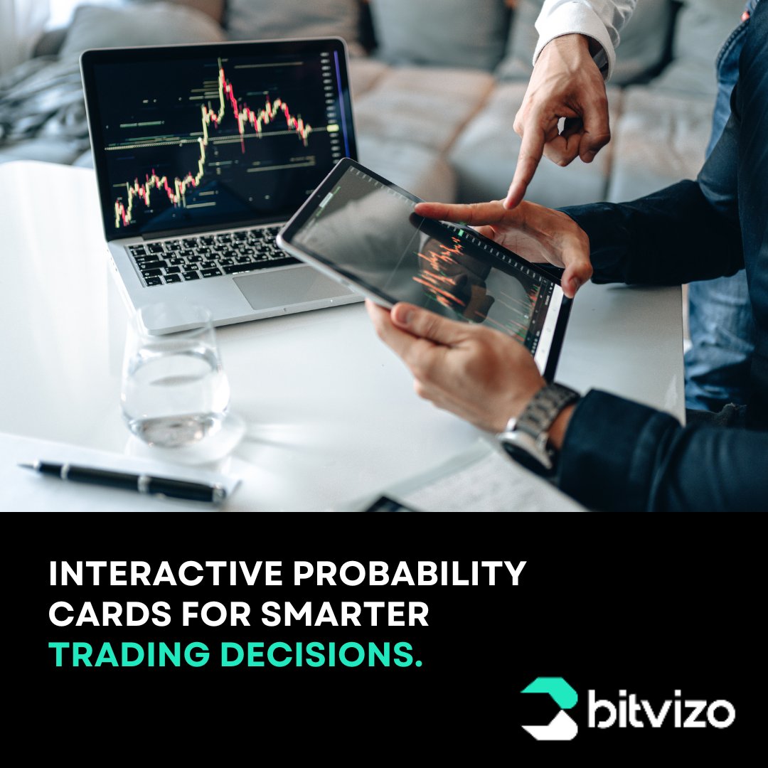 bitvizo's tweet image. Complex crypto patterns, simplified. Bitvizo’s AI-driven models calculate probabilities and turn them into interactive cards for smarter trading.

#CryptoInsights #Bitvizo #AITrading #CryptoTrading #MarketAnalysis #CryptoForecast #CryptoAI #TradingEdge #BlockchainTech…