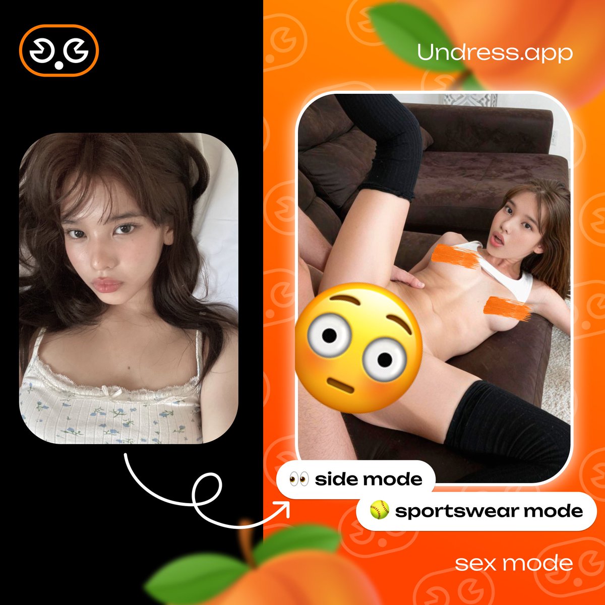 You wanna have sex, but she won’t let you?

Go to Undress.app and relax 🧡🤍

You'll definitely get yours there 🔥