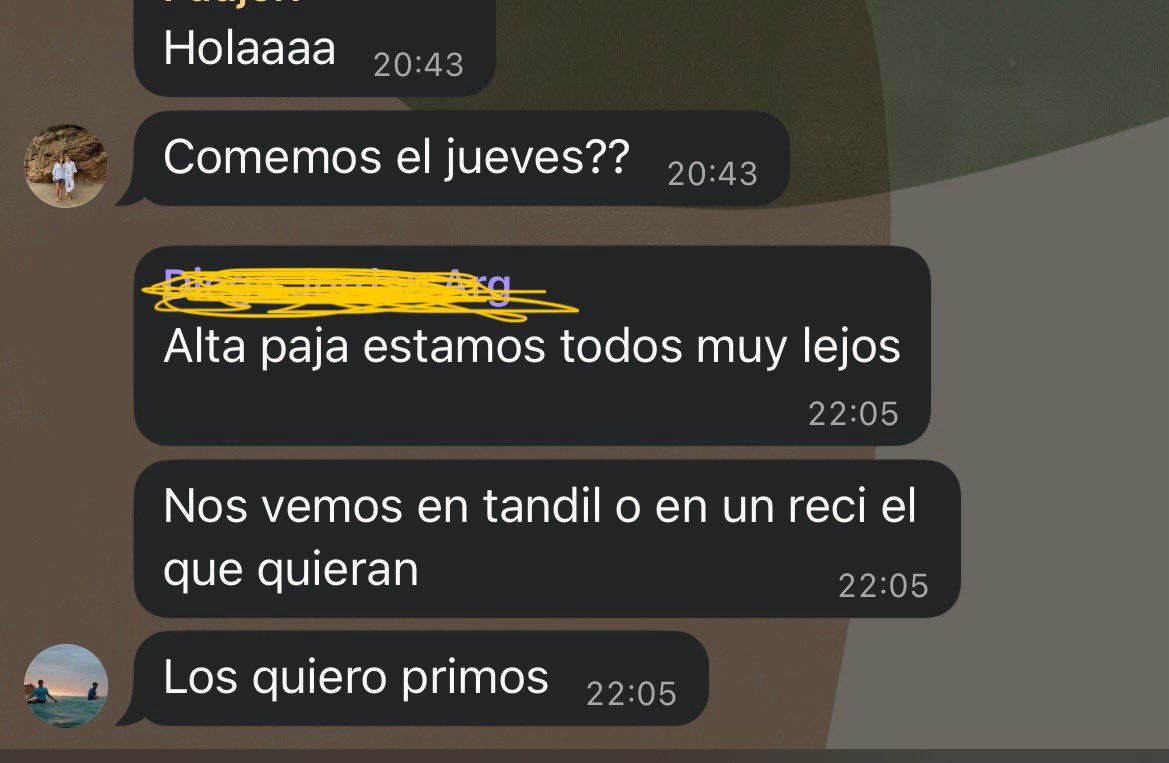 Los quiero primos👏