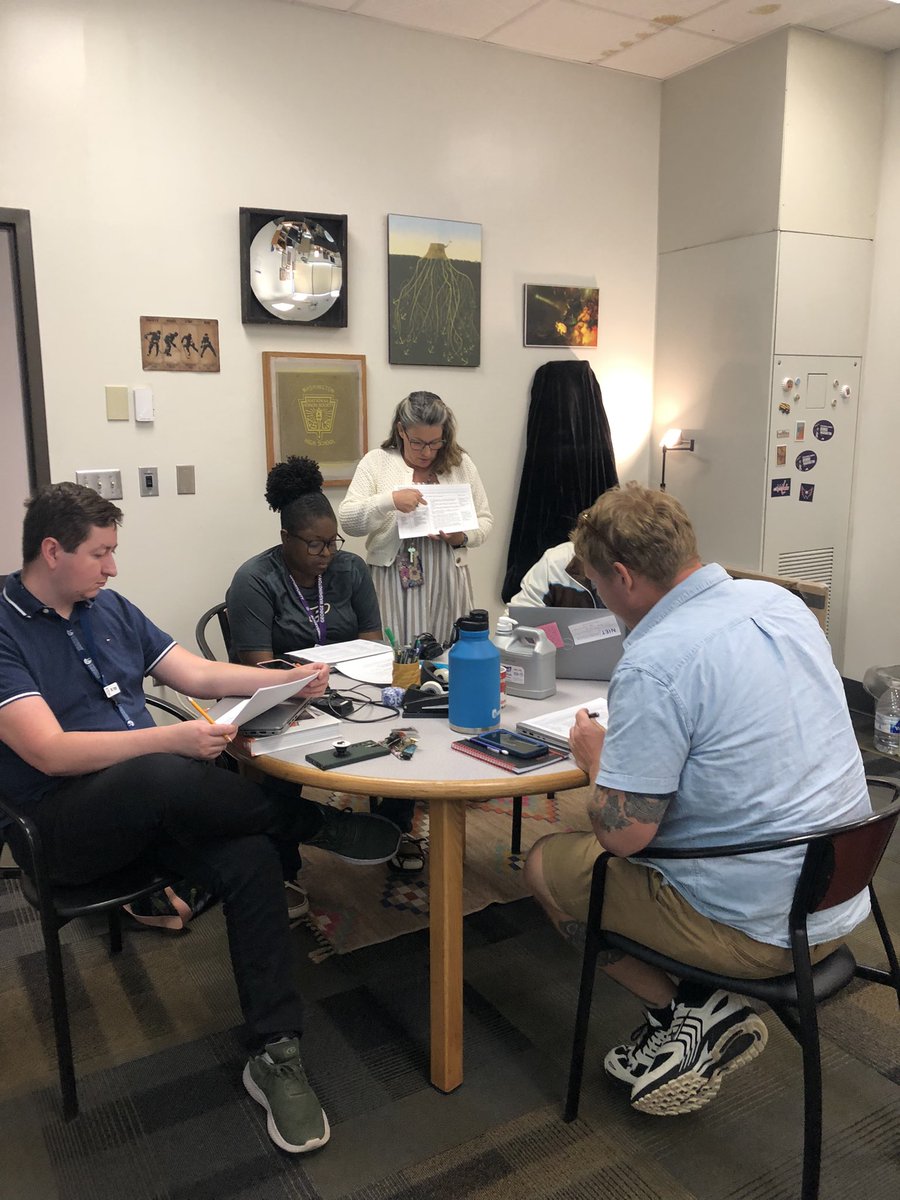 MelissaABlossom's tweet image. GWHS teachers spent the day planning with High-Quality Curricular Materials to strengthen Tier 1 instruction. 

Access + opportunity = student success! ✅ #HQCM #Tier1Instruction 
@IPSSchools @drkellydurr @BigVoice22 @NIETteach