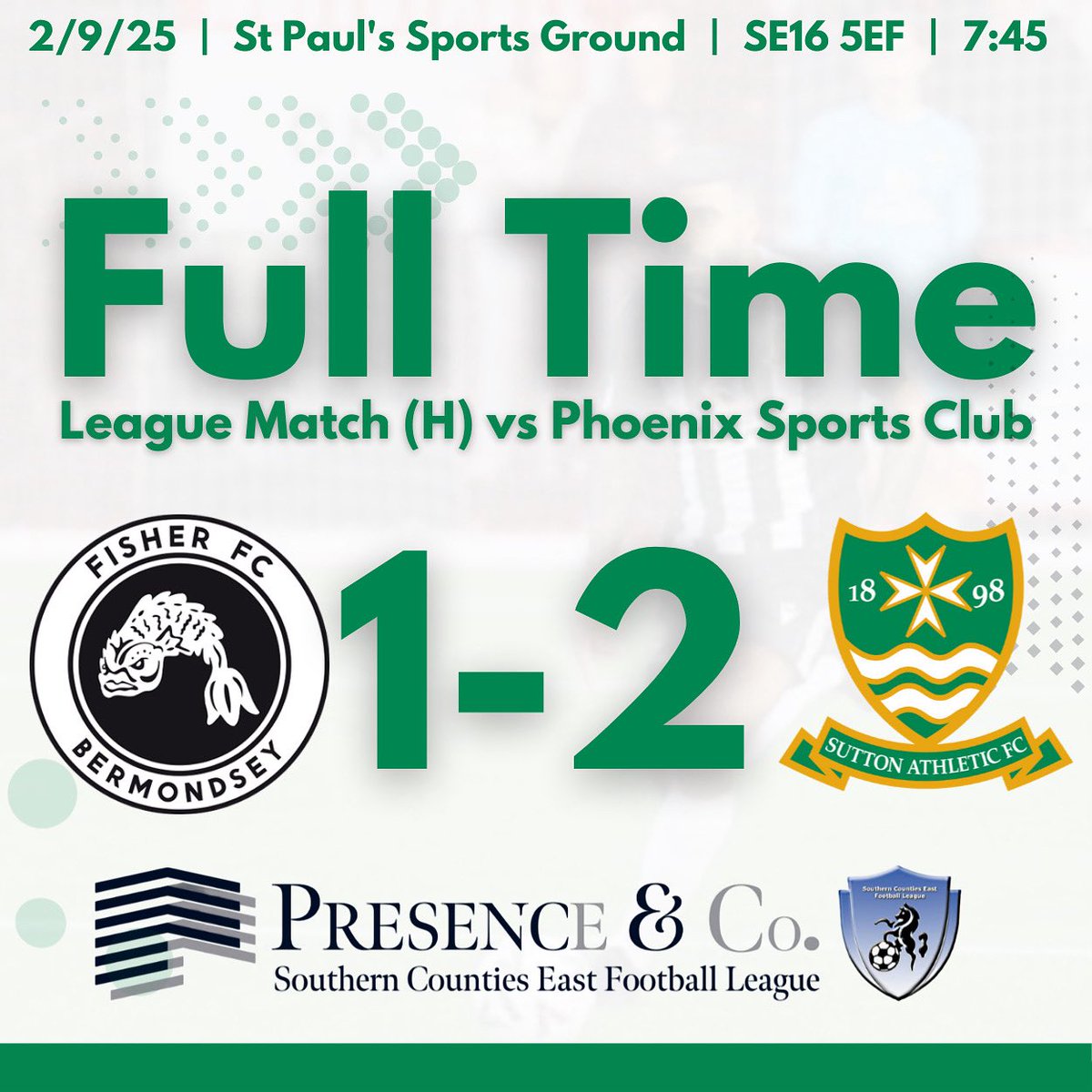 Sutton Athletic F.C tweet media