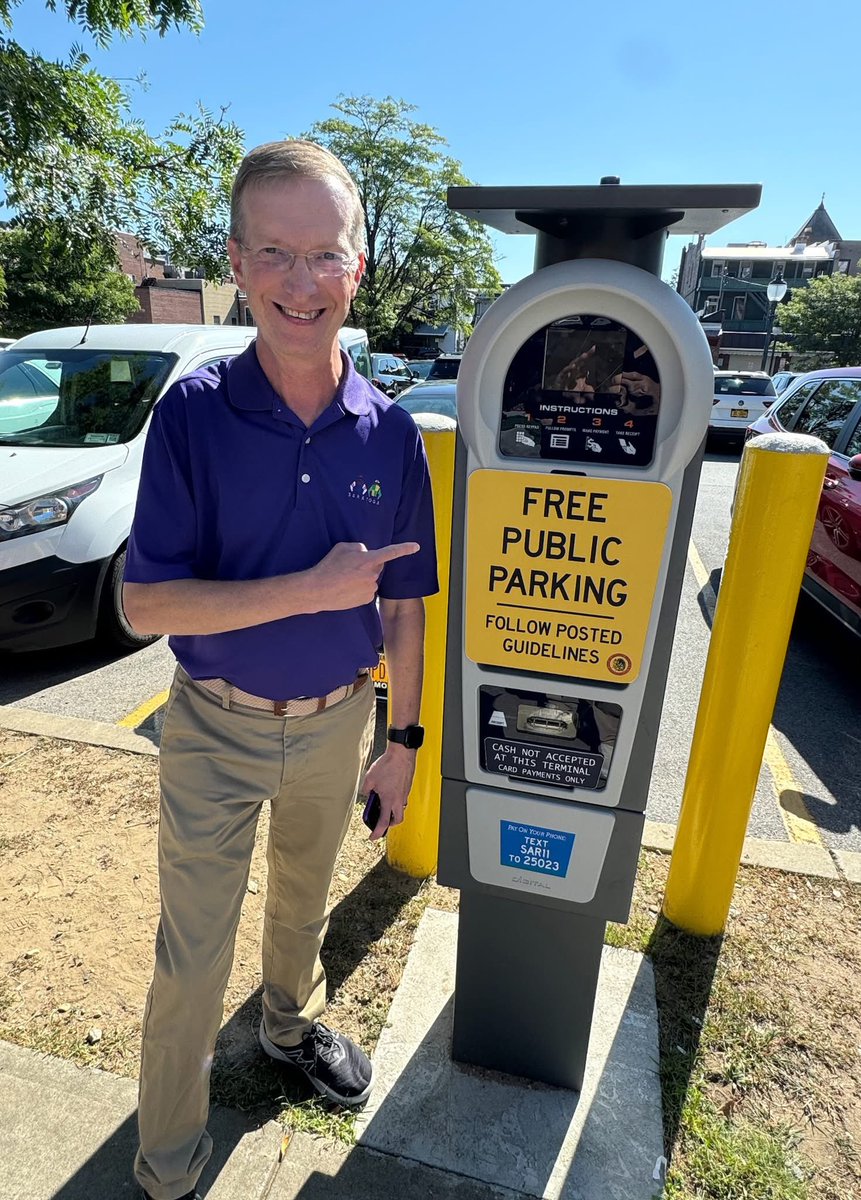Free parking in downtown Saratoga Springs is back for at least the next 264 days!