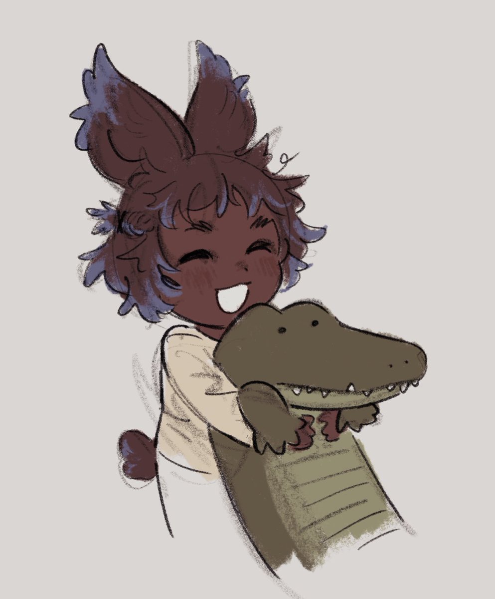dreadwyrmtrance's tweet photo. shaalo wrangling a lil guy https://t.co/yT40BrF8QL