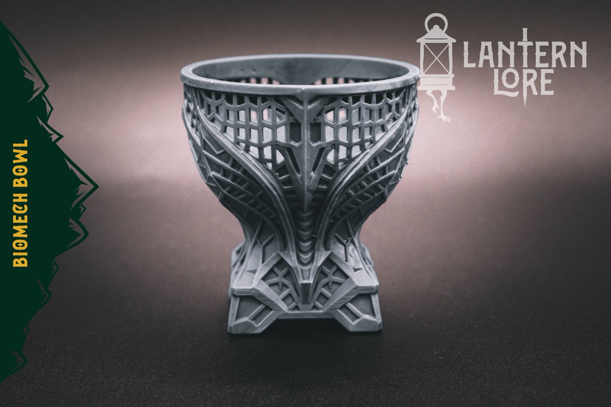 The BioMech Fruit Bowl
Model than.gs/m/1412809
Printer <a href="/mypeopoly/">Peopoly</a> Forge 
Resin <a href="/SirayaTech/">Siraya Tech</a> Fast Navy Grey  
#3dprinting #gigerinspired #biomechanical #darkdecor #gothichome #3dsculpture #functionalart #horroraesthetic #3dprintdesign #resinprint #gothickitchen #dicebowl