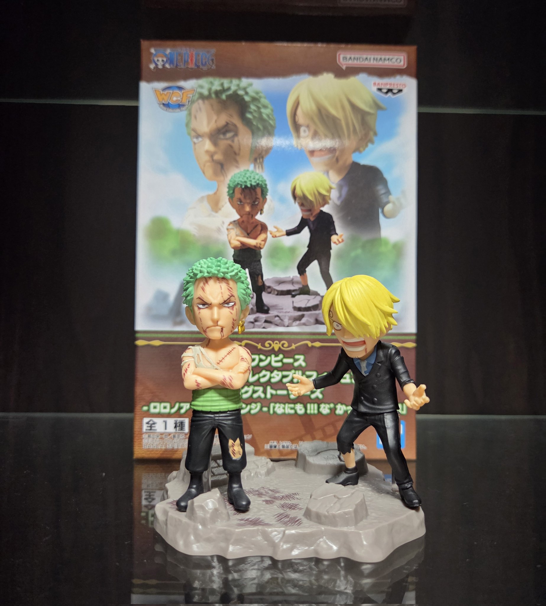 ワンピース ワーコレ ログストーリーズ ゾロ サンジ なにも　な゛かった　10個 ログストーリーズ-ロロノア・ゾロ＆サンジ-なにも!!!な゛かった