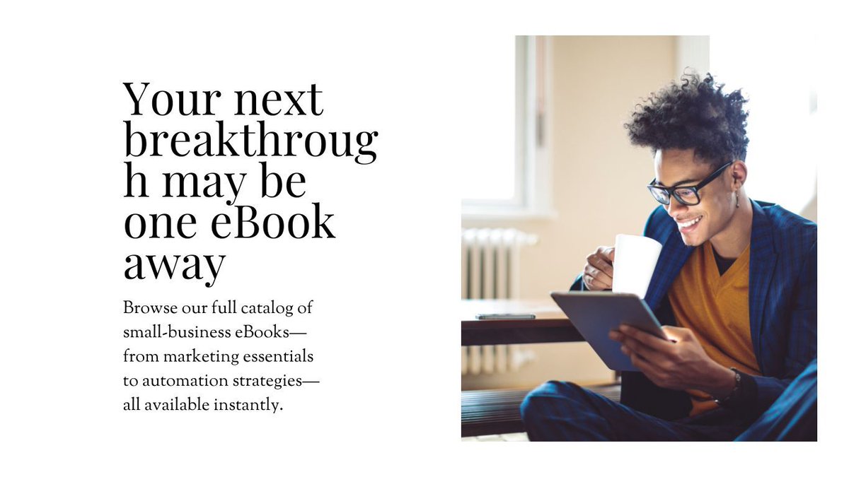 Salesfully's tweet image. Your next breakthrough may be one eBook away. Browse our full catalog of small-business eBooks—from marketing essentials to automation strategies—all available instantly.
👉 salesfully.com/blog/categorie…

#Ebooks #BusinessLearning #salesfully