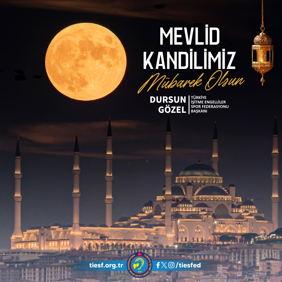 🌙 “Alemlere rahmet olarak gönderilen Peygamber Efendimiz Hz. Muhammed’in (s.a.v.) doğumunu idrak ettiğimiz Mevlid Kandilimiz mübarek olsun.”
#MevlidKandili #KandilinizMübarekOlsun #HayırlıKandiller
