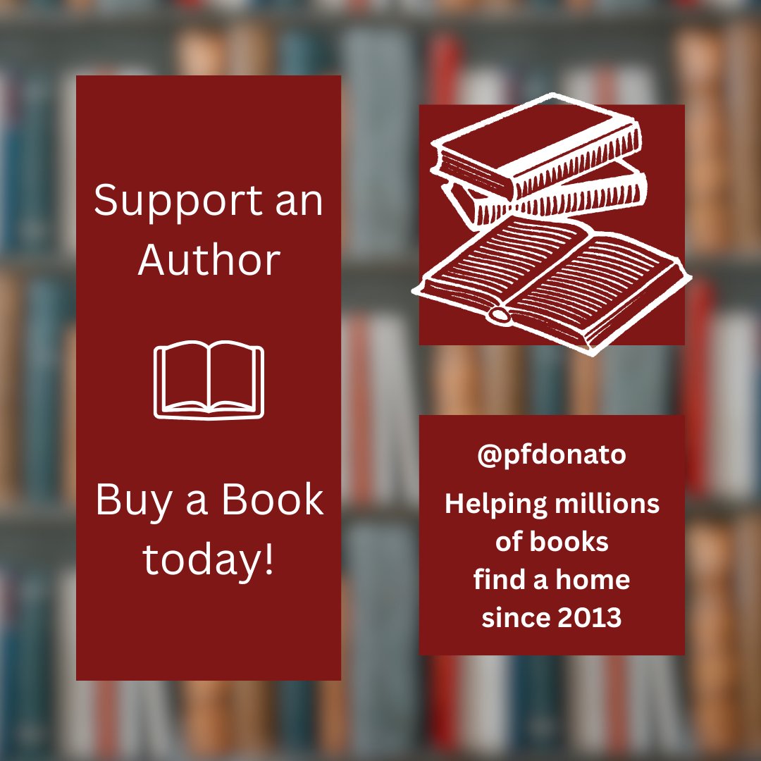 P.F. Donato, Author 📚 ✍️ (@pfdonato) on Twitter photo #WritingCommunity #writerslift:
Let’s find that perfect #reader and give your #book a home: add your link & RP to share with the #readingcommunity!
#ShamelessSelfpromo #writerscommunity #readerscommunity #bookstoread #BooksWorthReading #BookAddict #booklovers #books #readers #WritingCommunity #writerslift:
Let’s find that perfect #reader and give your #book a home: add your link & RP to share with the #readingcommunity!
#ShamelessSelfpromo #writerscommunity #readerscommunity #bookstoread #BooksWorthReading #BookAddict #booklovers #books #readers
