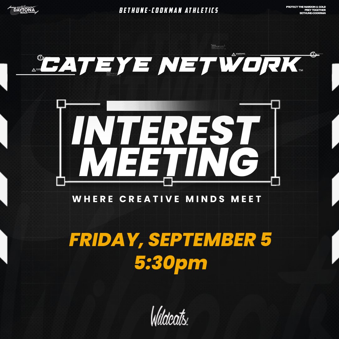 CatEyeNetwork's tweet image. It's time to GET INVOLVED!

Learn more and get involved this Friday, September 5 at 5:30pm. 

Stay tuned for location information. 

𝗝𝗢𝗜𝗡 𝗧𝗛𝗘 𝗖𝗔𝗧𝗘𝗬𝗘 𝗡𝗘𝗧𝗪𝗢𝗥𝗞 😼 📷
🔗 bit.ly/4cqm0go

#𝙃𝙖𝙞𝙡𝙒𝙞𝙡𝙙𝙘𝙖𝙩𝙨 | #𝙋𝙧𝙚𝙮𝙏𝙤𝙜𝙚𝙩𝙝𝙚𝙧