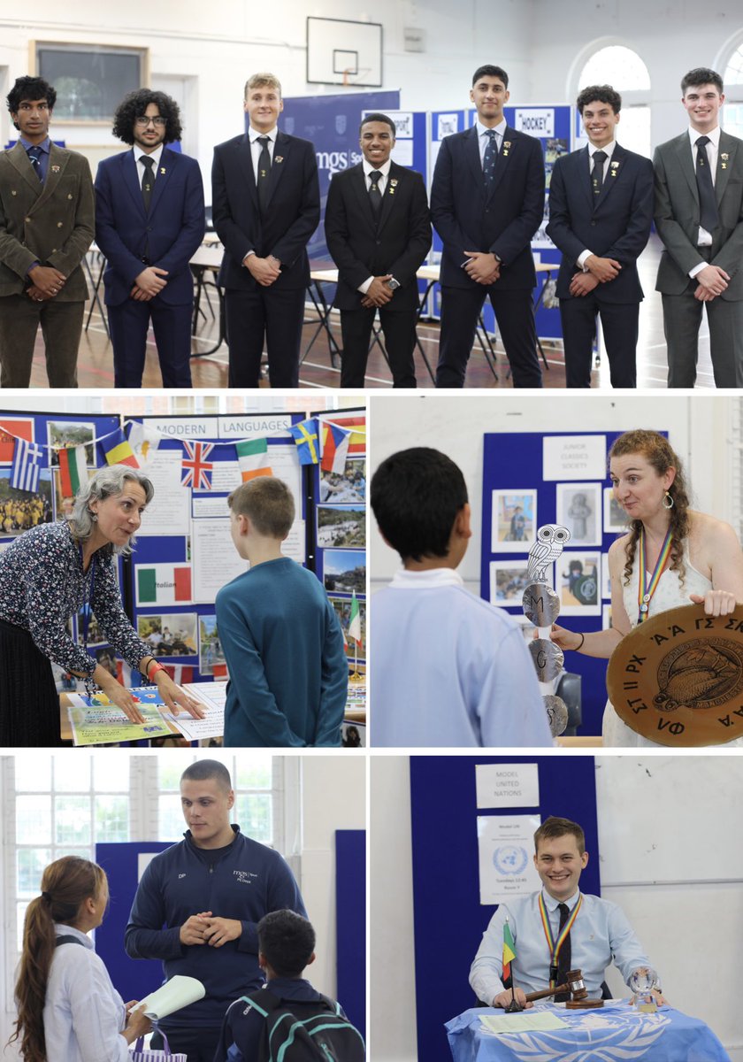 mgs_1515's tweet image. Our new year 7 pupils concluded their Induction Day with a visit to the #FreshersFair, where they explored the range of co-curricular activities on offer, including Climbing, Chess, Gardening, and Sports. They were supported by members of the School Officer team for 2025–26.