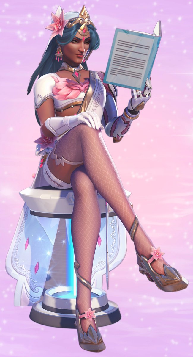 ─ .✦ Pink Lotus Symmetra Poses!