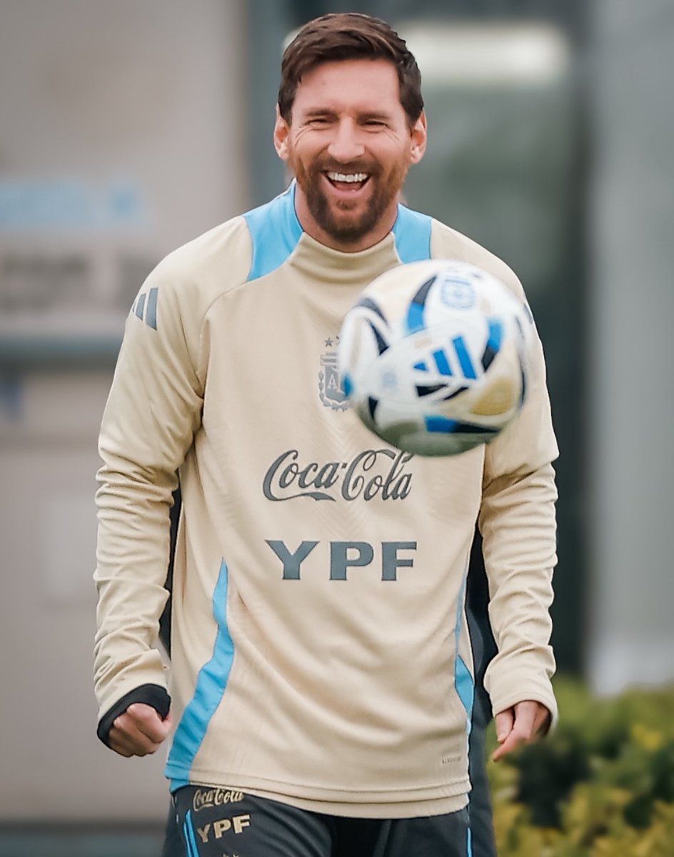 La vida es más linda cuando Messi es feliz.