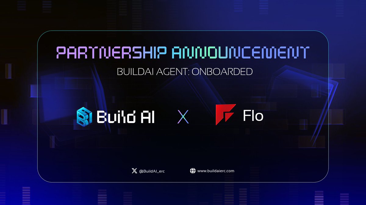 BuildAI (@buildai_erc) on Twitter photo 🚀 Thrilled to announce our official partnership with $FLO 
Through this collaboration, BuildAI users will now have access to <a href="/Flo1Click/">Flo</a> network of vetted freelancers — from designers and assistants to developers and beyond.
On top of that, a custom AI Agent powered by BuildAI, 🚀 Thrilled to announce our official partnership with $FLO 
Through this collaboration, BuildAI users will now have access to <a href="/Flo1Click/">Flo</a> network of vetted freelancers — from designers and assistants to developers and beyond.
On top of that, a custom AI Agent powered by BuildAI,