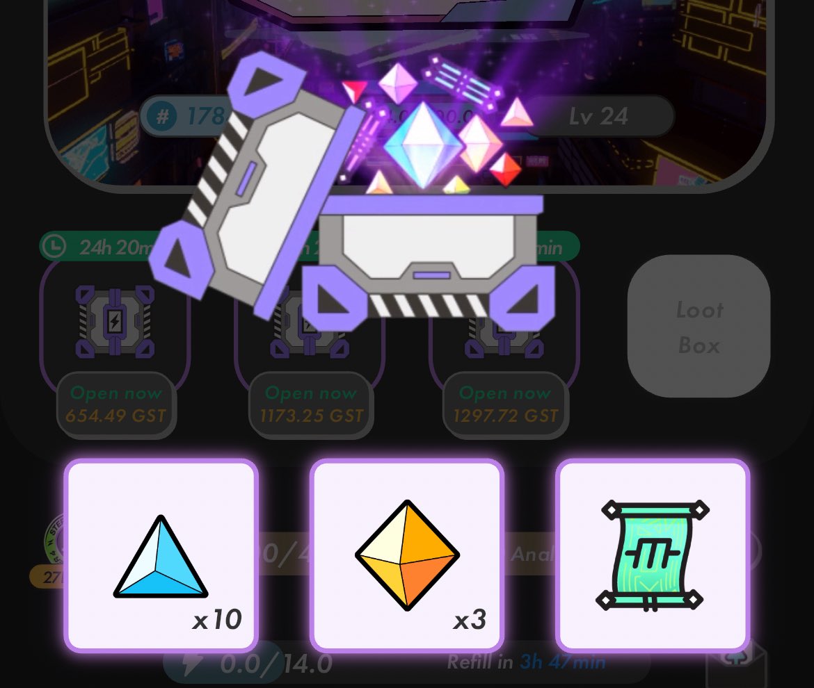 MBLv7開封❗️
ミンスクは1年以上ぶりのご対面😎

#ステップン
#stepn 
#STEPNGO