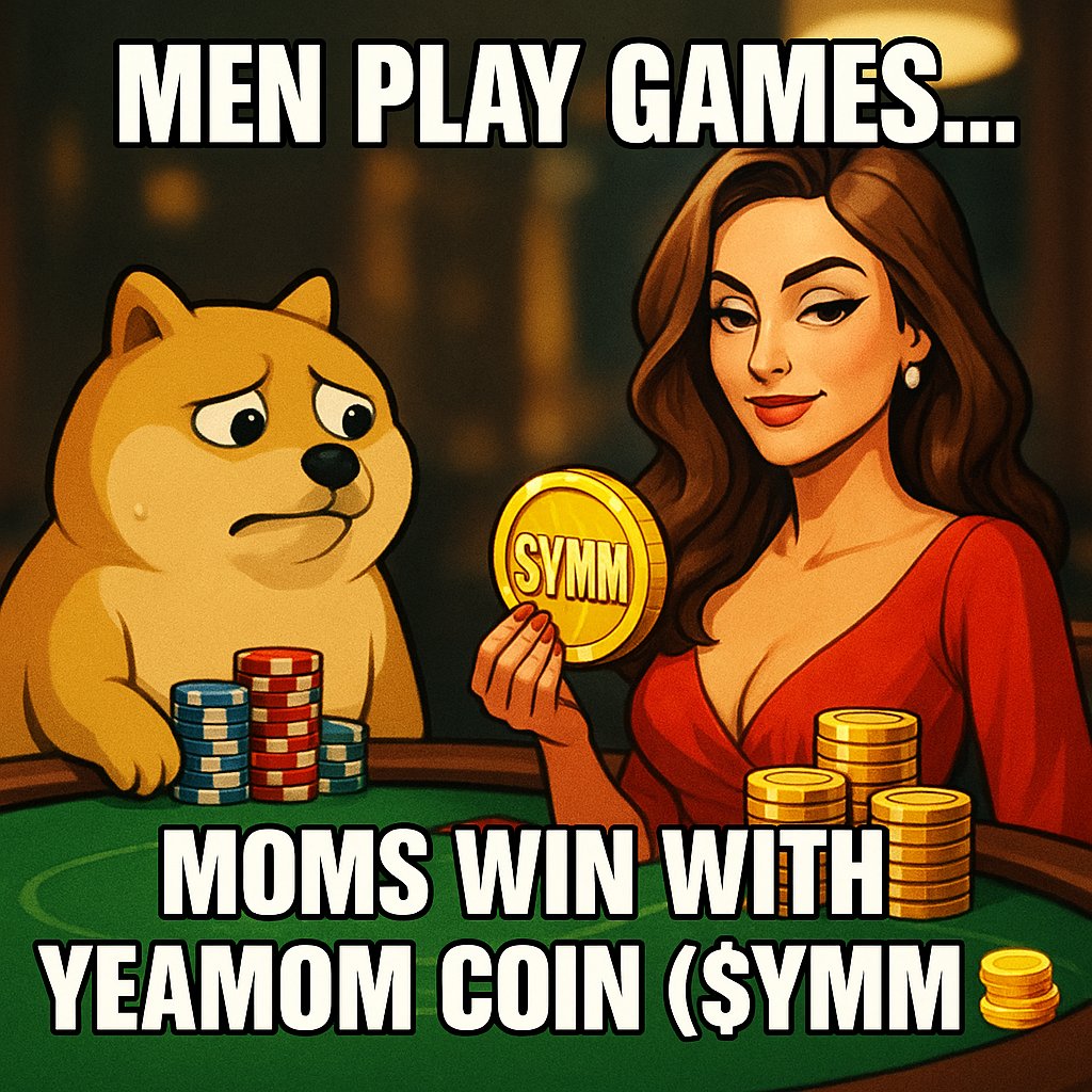 YeamomCoin's tweet photo. 💡 Men try luck… Moms build wealth with $YMM 👑
👉 Stop playing games, start stacking wins! 💎

🔥 Join now &amp; take control of your crypto journey! 🚀✨

#YeaMomCoin #CryptoMoms #SmartInvestment #SYMMCommunity https://t.co/paqIVqmS3L
