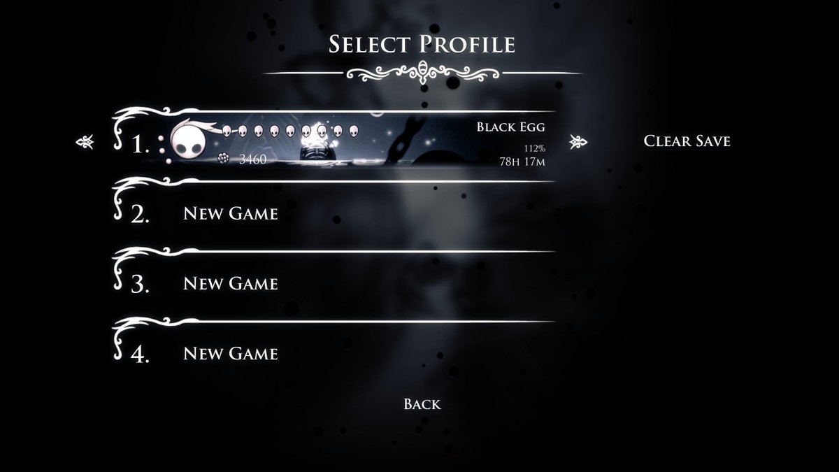 Treyckko's tweet photo. It might have taken 40 hours, my mental sanity, and buying a new controller with a working A button. I have achieved 112% in Hollow Knight. Thank you to everyone who watched me lose my mind for the past 2 weeks
bring on Silksong. #vtuber #ENvtber https://t.co/v4EqYUn4qi