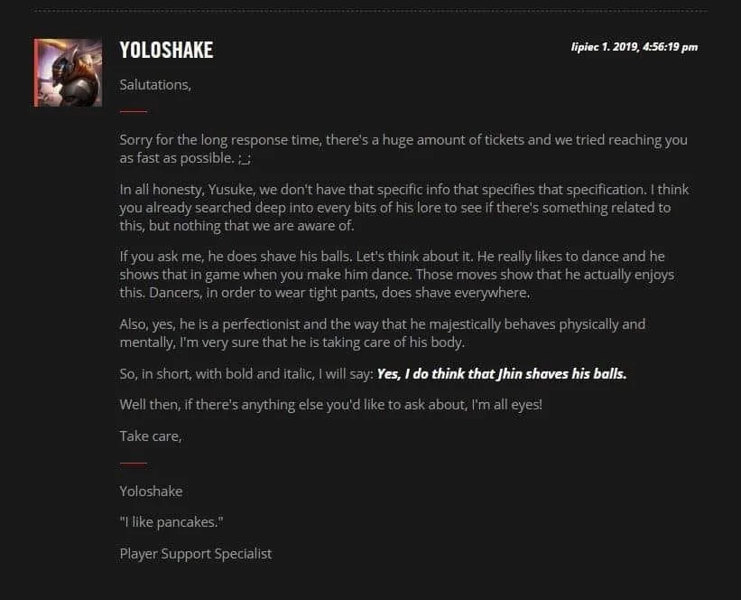 ezexe_'s tweet image. jhin shaves his balls