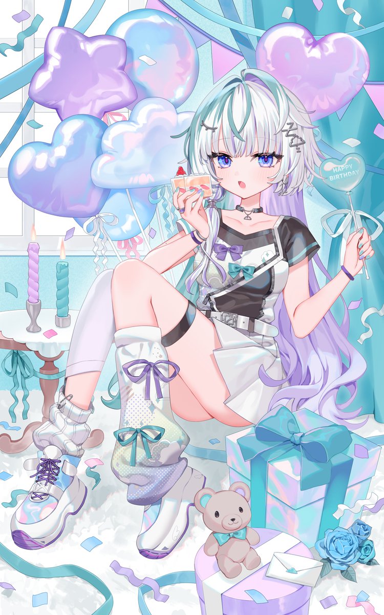 実は今日、デビューして初めての誕生日なんです😼
いつも見てくれてる人も、通りすがりの人も、「おめでとう」くれませんか！