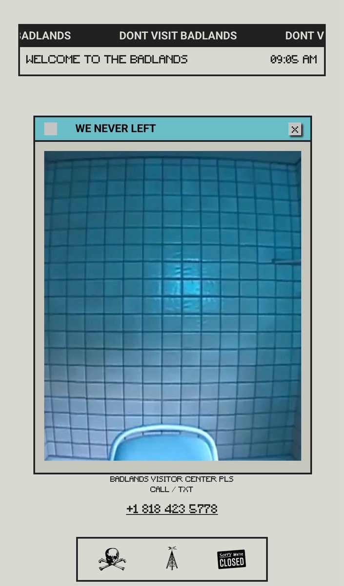 HalseyUpdates's tweet image. WE NEVER LEFT.