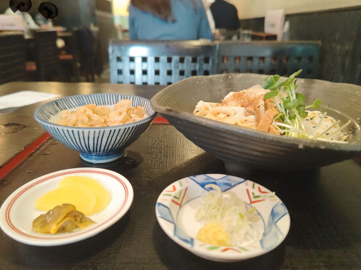 飯田橋　「きしめん　尾張屋」

きしころとは、きしめんを”ころ”と言う名古屋特有の甘い濃口醤油ベースの冷たいタレを掛けて食する所謂ぶっかけで、名古屋ではオーソドックスな食べ方

本来は刻んだ小葱のみだが、この店のは具沢山

タレは江戸前風に改変されているのか甘味は殆ど感じられないが旨い