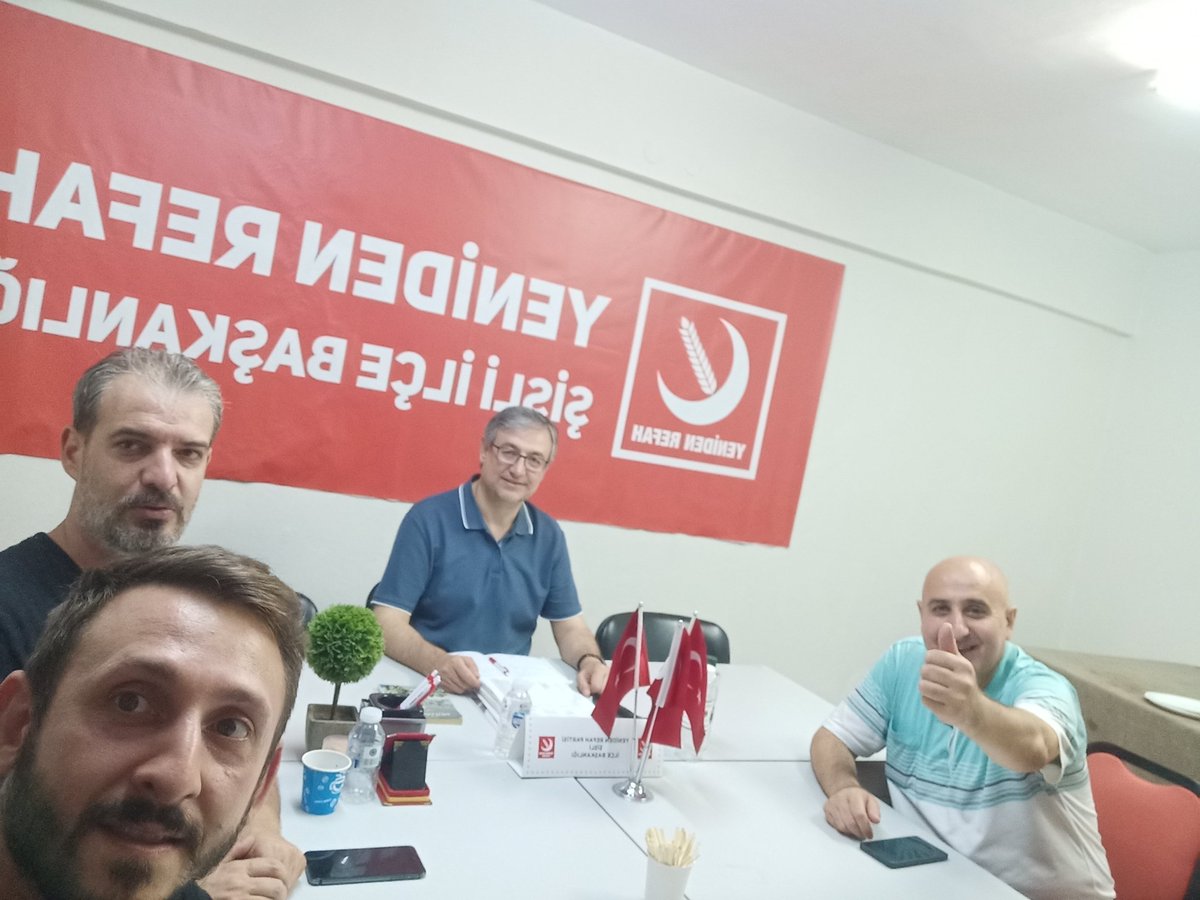 Haftalık ilçe toplantımızı ilçe başkanımız sayın Alaaddin Şahin'in riyasetinde gerçekleştirdik, alınan kararlar hayırlara vesile olsun