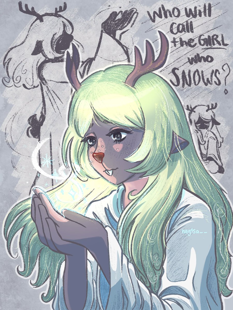 who will call the girl who snows…?

#noelleholiday #DELTARUNE