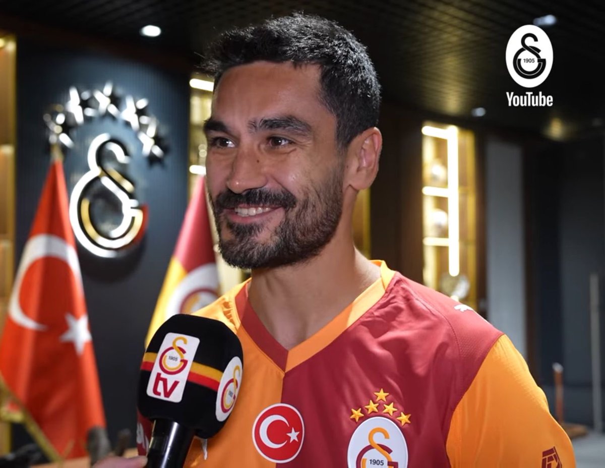 İlkay Gündoğan: “Küçüklüğünde ekran başında Galatasaray’da oynama hayali kuran çocuk İlkay’ın hayallerini gerçekleştirmek için elimden ne geliyorsa yapacağım.”