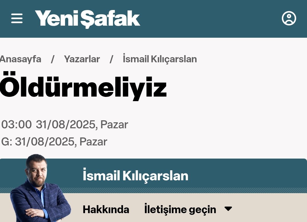 Eren Güvercin (@erenguevercin) on Twitter photo #Antisemitismus #Türkei
Letzte Woche rief der Chef der türkischen Religionsbehörde Diyanet <a href="/DIBAliErbas/">Prof. Dr. Ali Erbaş</a>, der auch der oberste Dienstherr der #DITIB-Imame ist, dazu auf "die Ummah für alle Formen des Dschihad zu mobilisieren".
Wenige Tage danach erscheint jetzt eine Kolumne in #Antisemitismus #Türkei
Letzte Woche rief der Chef der türkischen Religionsbehörde Diyanet <a href="/DIBAliErbas/">Prof. Dr. Ali Erbaş</a>, der auch der oberste Dienstherr der #DITIB-Imame ist, dazu auf "die Ummah für alle Formen des Dschihad zu mobilisieren".
Wenige Tage danach erscheint jetzt eine Kolumne in