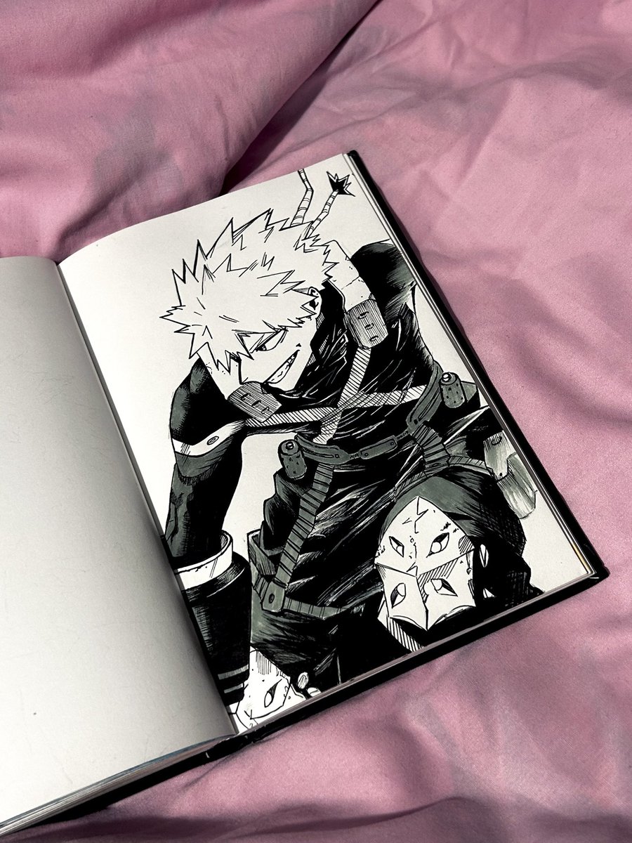 skuujoo's tweet image. Ptit dessin Bakugo (promis mon prochain dessin sera pas du mha..)