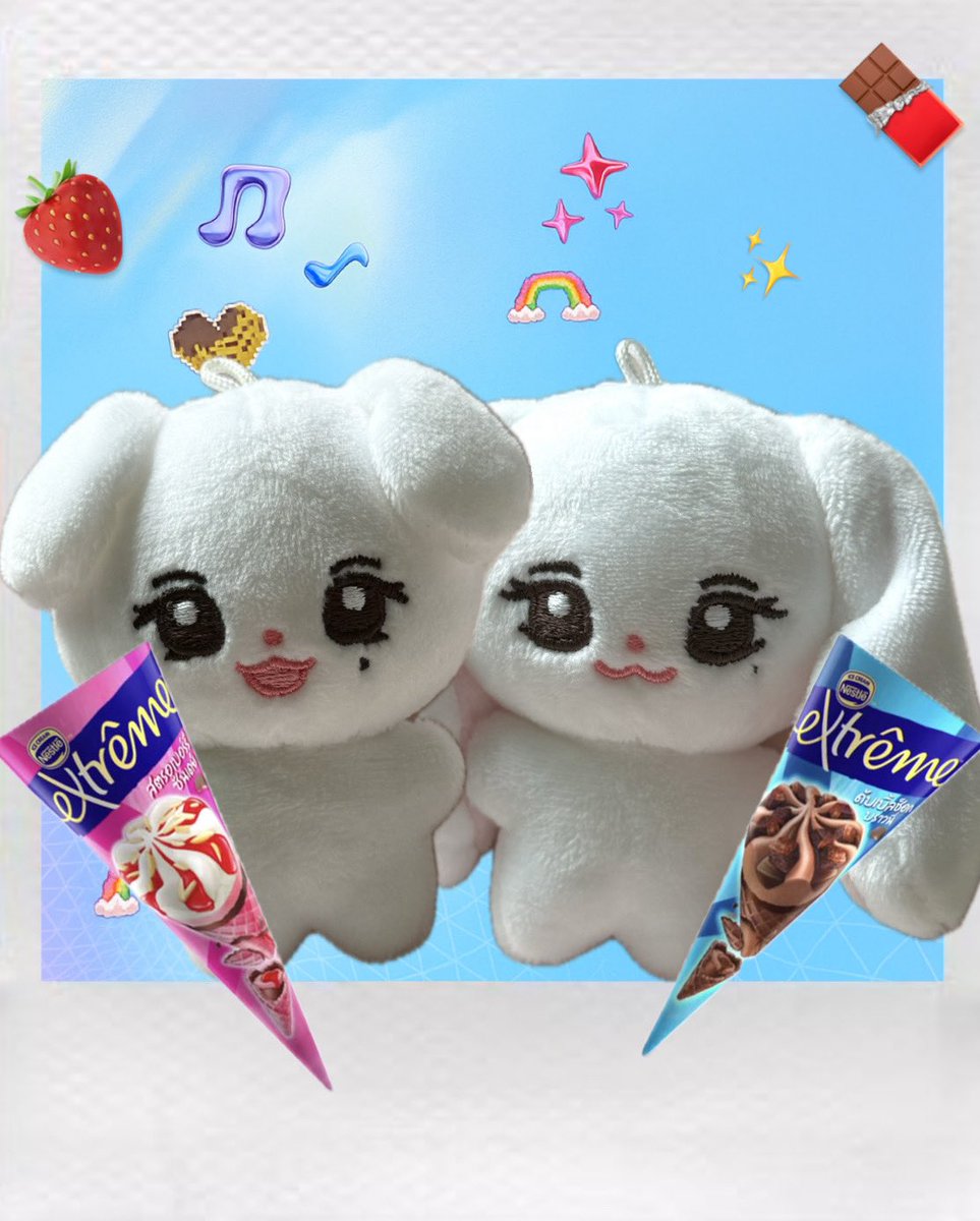 오늘은 하루종일 아이스크림만 먹을 거에요🤭
Today I'll eat ONLY ice cream all day🍦
วันนี้ทั้งวันฉันจะกินแต่ไอศกรีม🍫🍓

#NestleExtremeStrawberrySundaeCone
#NestleExtremeDoubleChocBrownieCone 
#NestleExtreme #ฟรีนเบค #FreenBecky