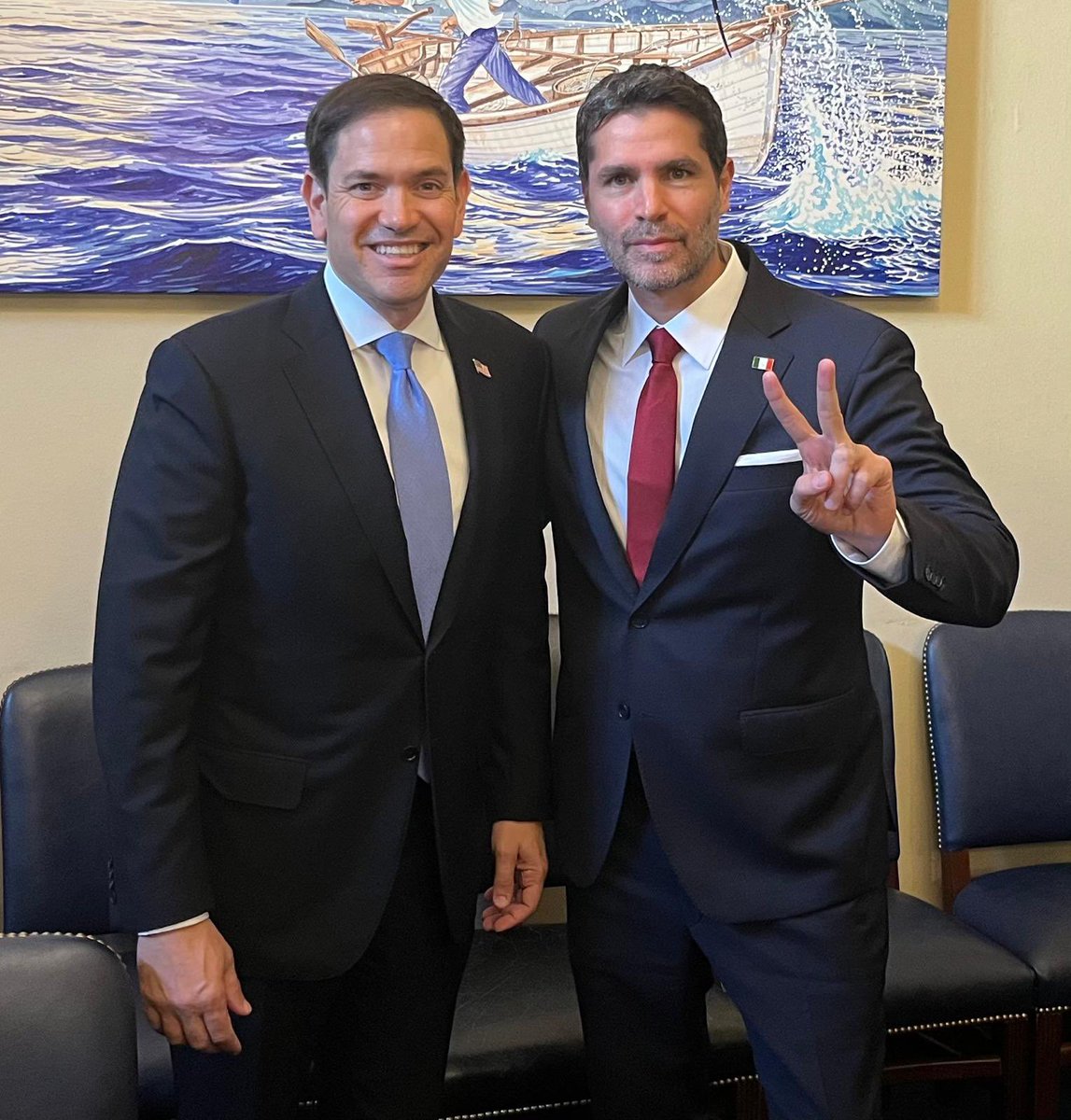 Bienvenido a México, estimado <a href="/SecRubio/">Secretary Marco Rubio</a>