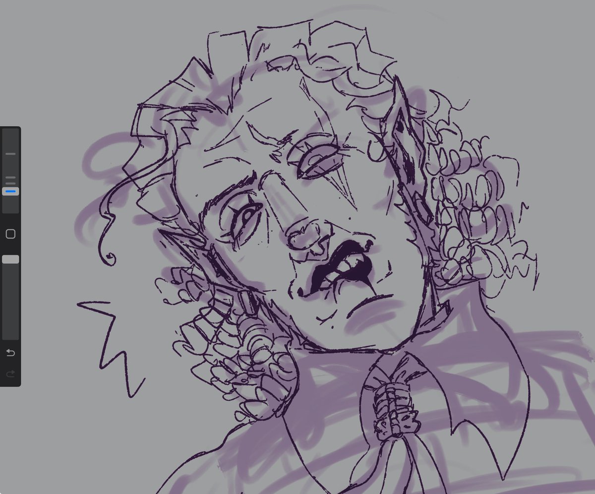 i switched brushes for lineart and im enjoyihng lineart again