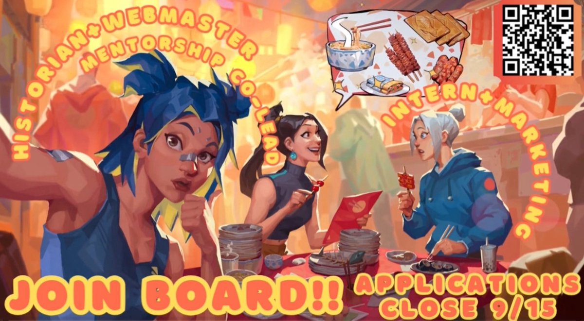 CMGG is recruiting! Board applications for 2025-2026 are OPEN! Here's your chance to gain leadership XP with your friendly, neighborhood Cubbies!

We’re looking for webmaster, historian, interns, social media manager, and mentorship co-lead! 

Apply here: tinyurl.com/CMGGFallBoardA…