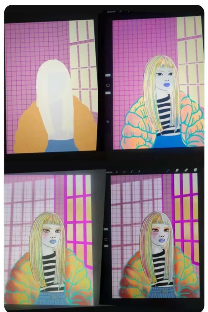 GN! my latest WIP. The life that happens outside of the digital world has been consuming a lot of my energy lately, so I've had little time to draw or use X.