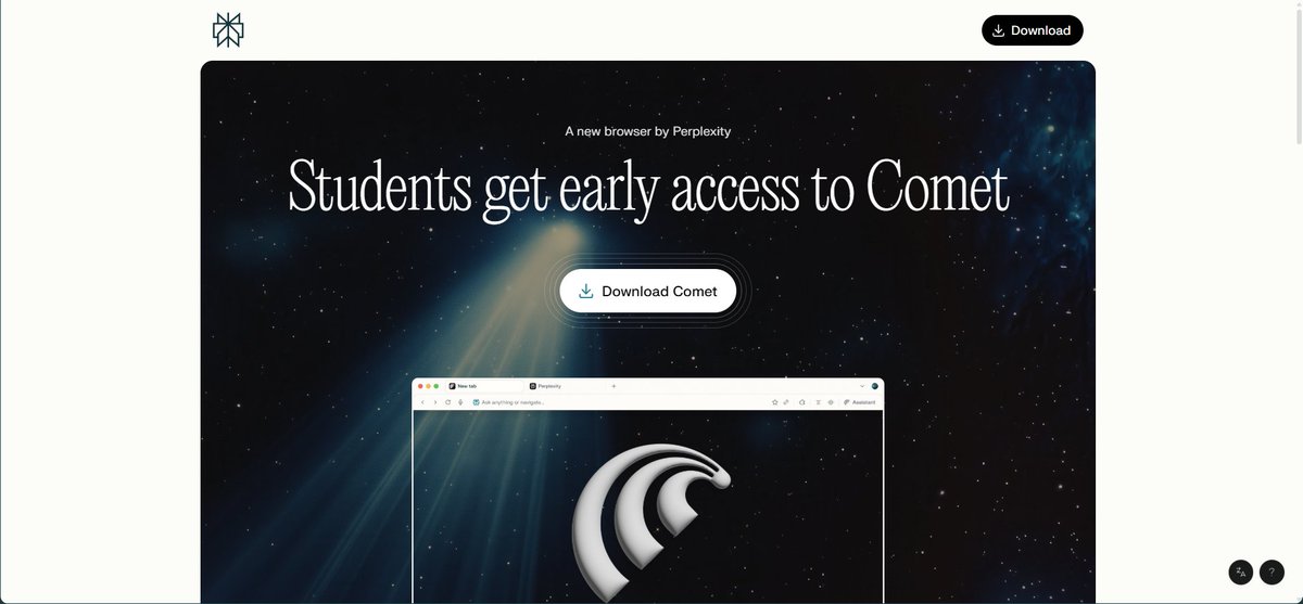 Rιѕнαвн Cнαυнαи 🇮🇳 (@im_rishabh_25) on Twitter photo BREAKING🚨
<a href="/perplexity_ai/">Perplexity</a> Comet (AI-powered browser) is now available to Students in early access!
Comment "STUDENT" to get the free link 🎫
#perplexity #ai #comet BREAKING🚨
<a href="/perplexity_ai/">Perplexity</a> Comet (AI-powered browser) is now available to Students in early access!
Comment "STUDENT" to get the free link 🎫
#perplexity #ai #comet
