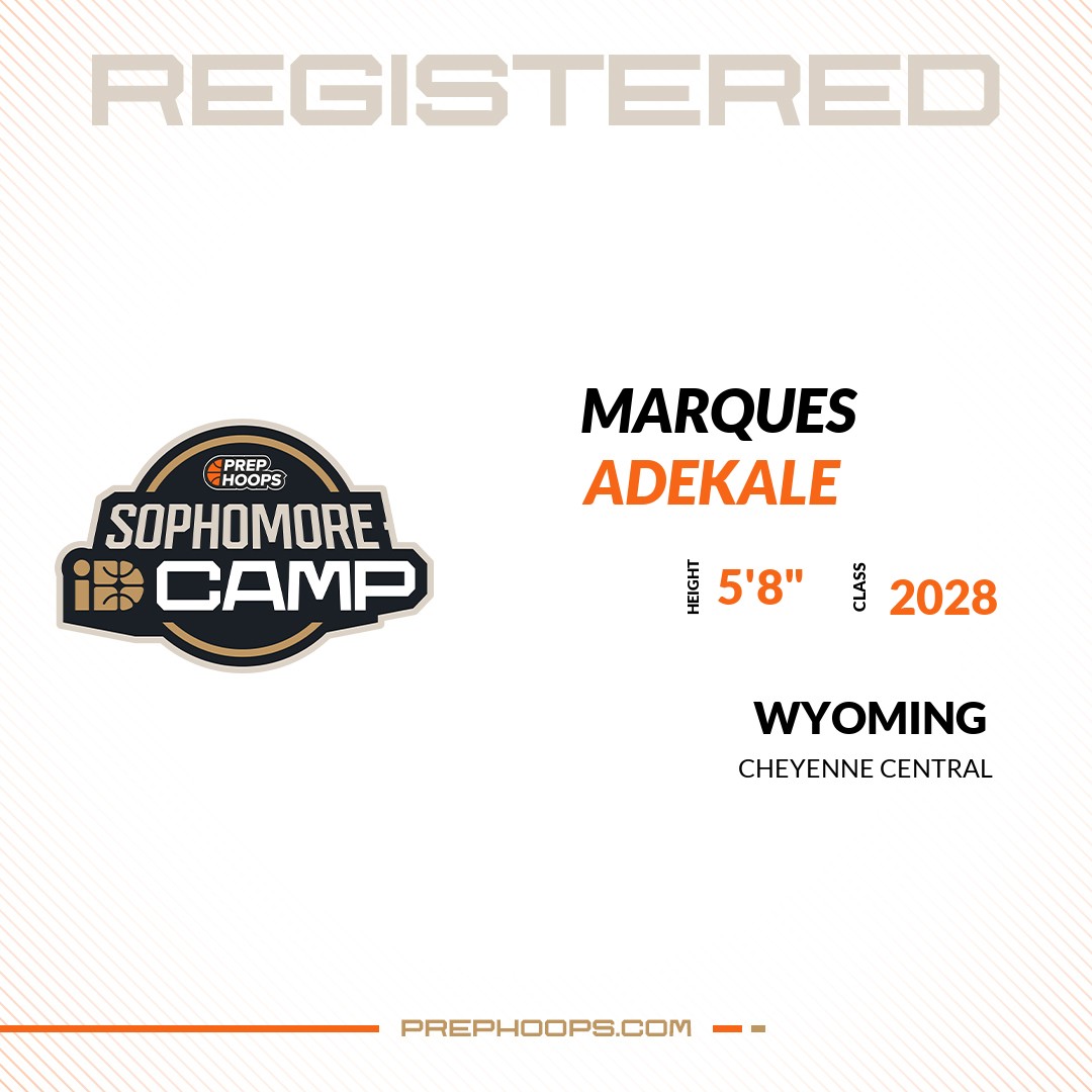 Welcome Class of 2028 Marques Adekale (@Marques82009) of Cheyenne Central HS to the <a href="/PrepHoopsCO/">Prep Hoops Colorado</a> Showcase @ Gold Crown Foundation. 

🔥🏀 #PHIDCampCO 🏀🔥

Register NOW! 👇  
events.prephoops.com/e/1590/registe…